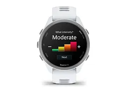 Смарт-годинник Garmin Forerunner 170 Music Whitestone with Whitestone/Cloud Blue Band (010-03920-11) - мініатюра 2