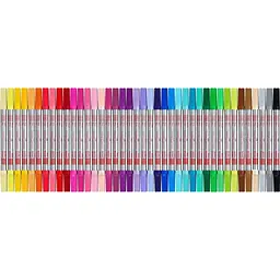 Фломастери Faber-Castell двосторонні Double-ended Fibre tip, 40 кольорів (32421) - мініатюра 3