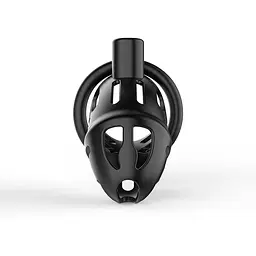 Клітка для пеніса Lockink Sevanda Plastic Penis Chastity Cage - Black - мініатюра 3