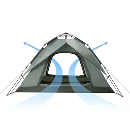 Намет Naturehike NH21ZP008 оливково-зелений (6927595777442) - мініатюра 4