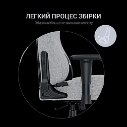 Ігрове крісло Anda Seat Luna Size L Orange Fabric (AD18-44-O-F) - мініатюра 10