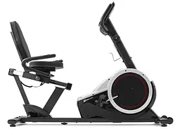 Горизонтальний велотренажер Hop-Sport HS-060L Pulse сріблястий 2020 - мініатюра 11