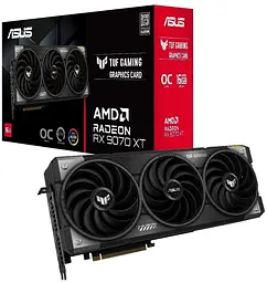 Відеокарта ASUS AMD Radeon RX 9070 XT 16GB TUF Gaming OC (TUF-RX9070XT-O16G-GAMING) (GDDR6, 256 bit, PCI-E v5.0 x16) - мініатюра 11