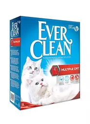 Бентонітовий наповнювач Ever Clean Multiple Cat Мультикет для туалетів кішок (5060255492277)