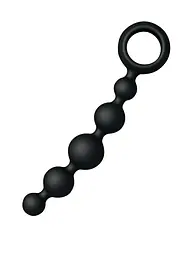 Анальний ланцюжок Joyballs Anal Wave Short 17.5 см (чорний) - мініатюра 2