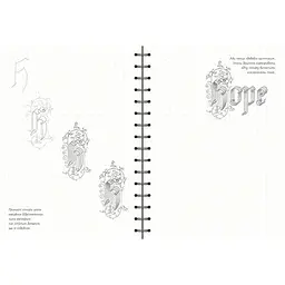 Скетчбук ОКО Sketch Book Скетчбук Малюємо красиві літери. Мистецтво леттерингу O SB RGL - мініатюра 3