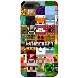 Чохол Demsky Minecraft collage для Apple iPhone 7 plus / 8 plus (5.5)