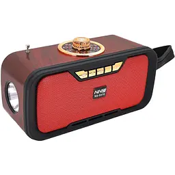 Радиоприемник с фонариком Voltronic NSS270BR Wireless speaker, аккумулятор, на солнечных