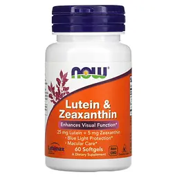 Лютеїн і Зеаксантин Lutein & Zeaxanthin - 60 софтгель