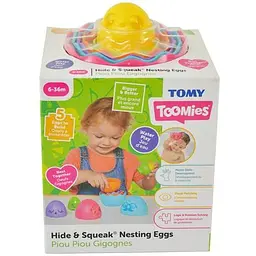 Сортер Toomies Кольорові яйця 5 в 1 (E73564) - мініатюра 6
