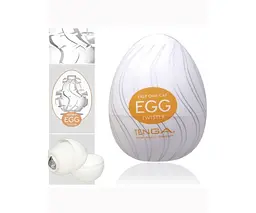 Мужской мастурбатор Tenga EGG Twister + смазка 5 мл