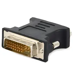 Адаптер Cablexpert DVI - VGA (M/F), Чорний (A-DVI-VGA-BK) - мініатюра 2