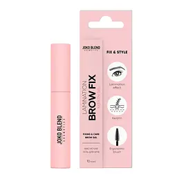 Фіксуючий гель для брів Lamination Brow Fix Keratin Gel Joko Blend 10 мл
