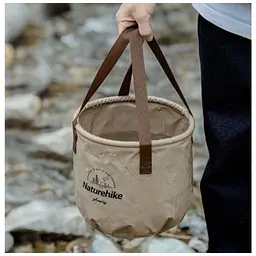 Відро складне Naturehike ПВХ NH20SJ040 20 л зелене (6927595764640)