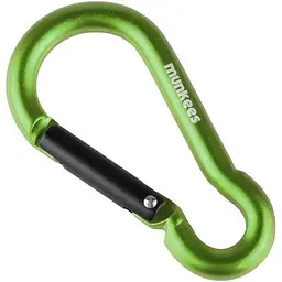 Брелок-карабін Munkees 3238 Pear 8х80 мм Grass Green (1012-3238-GG)