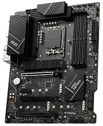 Материнська плата LGA1700, MSI PRO Z790-P WIFI, Z790, 4xDDR5, Int.Video(CPU), 6xSATA3, 4xM.2, 1xPCI-E 16x 5.0, 1xPCI-E 16x 4.0, 1xPCI-E 16x 3.0, 1xPCI-E 1x 3.0, ALC897, I225V, WiFi 6, Bluetooth 5.2, 9xUSB3.2/8xUSB2.0, HDMI/DP, ATX - мініатюра 3