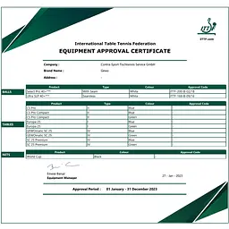 М'ячі для настільного тенісу Gewo Ultra SLP 40+ ITTF 6 шт (81351200) - мініатюра 4