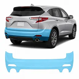 Антигравійна захисна бронеплівка за лекалами для Acura RDX TC1 2019-2021 - задній бампер