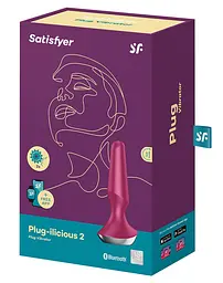 Анальна смарт-вібропробка Satisfyer Plug-ilicious 2 Berry Satisfyer IG003276; SO5443 91926 - мініатюра 2