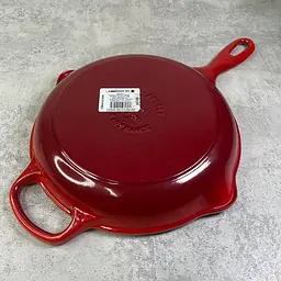 Сковорода універсальна Le Creuset Round Skillet 23 см вишнева 20182230600422 - мініатюра 4