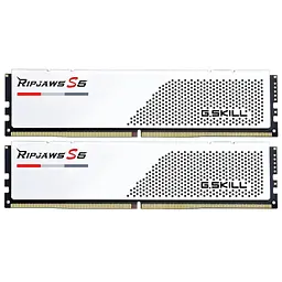 Модуль пам`ятi DDR5 2x16GB/6000 G.Skill Ripjaws S5 White (F5-6000J3040F16GX2-RS5W)