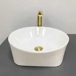 Умивальник VBI Panni white накладний VBI-016500, Білий - мініатюра 4