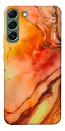 Чохол Demsky Червоний корал мармур для Samsung Galaxy S22+