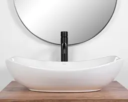 Умивальник Rea Tango 36x63 white (REA-U5610), Глянцева - мініатюра 2