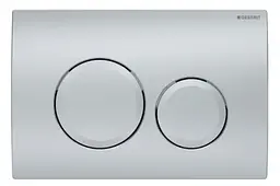Клавіша змиву Geberit Delta20 хром матовий 115.127.46.1