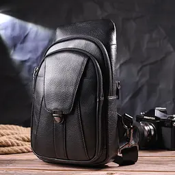 Чоловіча шкіряна сумка Vintage 16х31,5х6 см sum0022413 - мініатюра 6