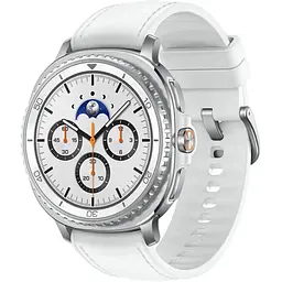 Смарт-часи Samsung Galaxy Watch 8 Classic 47мм (L500) 1.34, 438x438, sAMOLED, BT 5.3, NFC, 2/64ГБ, білий