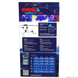 Стерилізатор з Wi-Fi управлінням Eheim reeflexUV+e 500 (3732210) - мініатюра 6
