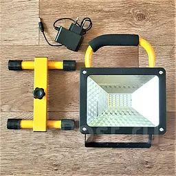 Кемпінговий ліхтар прожектор W805 Led 18650 100W - мініатюра 4