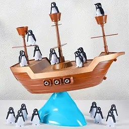 Настільна інтерактивна гра Ummi 707-61 Pirate Boat Balancing Game Brown - мініатюра 5