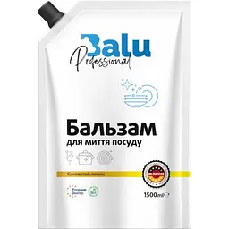 Бальзам для миття посуду Balu Соковитий лимон 1,5 л