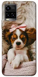 TPU чохол Demsky Sleepy spaniel для Vivo Y21 / Y33s