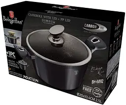 Каструля Berlinger Haus Metallic Line Carbon Pro Edition 6,1 л (BH-6894) - мініатюра 4
