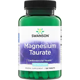 Магній таурат Swanson Magnesium Taurate 100 mg 120 капсул
