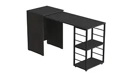 Стіл-тумба трансформер Смарт 2/1 Ferrum-decor 750x1450x500 Чорний метал ДСП Сосна Кембра 16 мм (FRD-105097) - мініатюра 3
