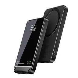 Бездротовий Повербанк з Бездротовою Зарядкою 10000 mAh 20W MagSafe Powerbank для iPhone Повербанк c Магсейф Магнітний Максейф