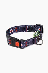 Нашийник Hidog Aztec purple, розмір L (ширина 25мм (35-45см)) (2100102233011A)(SN)