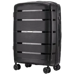 Валіза Wings HWF01 середня 63л чорна (HWF01-M-Black) - мініатюра 1
