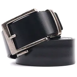 Чоловічий шкіряний ремінь Vintage 3,5х120 см acs0024556 - мініатюра 4