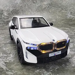 Колекційна металева модель автомобіля АвтоЕксперт BMW XM з інерцією, світлом та звуком 1:24 - мініатюра 3