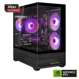 Комп'ютер Dragon Lucky Spectre Powered_by MSI (RTX 5060 - R5 7500F) Black / AMD Ryzen 5 7500F (3.7-5.0), 6 ядер / NVIDIA GeForce RTX 5060 / 32 ГБ (DDR5) / 1024 ГБ (SSD)