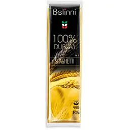 Вермішель Belini 500г Вироби макаронні ниткоподібні №5 ТМ Belinni