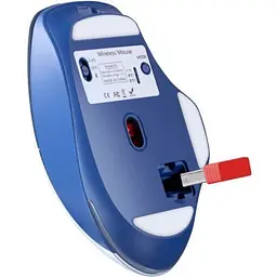 Комп'ютерна мишка Defender Tisa GM-126 LED Wireless/Bluetooth White/Blue (52126) - мініатюра 5