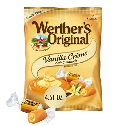 Цукерки Werther's Original з карамеллю та ванільним кремом 128 г - мініатюра 2