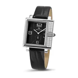 Наручний годинник Seculus 1670.2.1064 black, ss-cz, black leather