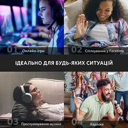 Y-подібний аудіоадаптер UGREEN AV141 Довжина 0,2 м аудіосплітер Штекер 3,5 мм на два гнізда 3,5 мм окремо для мікрофона та навушників Підтримує штекери TRS і TRRS Для ПК або ноутбука з одним комбінованим аудіороз'ємом Для телефонів і планшетів з аудіороз'ємом 3,5 мм Сумісний із консолями PS5/PS4 та Nintendo Switch Для геймпада Xbox One Алюмінієвий корпус чорний із темно-сірими корпусами та золотистими кінцями роз'ємів (30619) - мініатюра 7